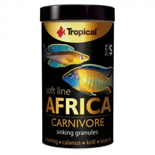 Tropical Soft Line Africa Herbivore S 250ml/150g - miękki pokarm dla ryb afrykańskich