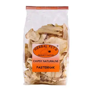 HERBAL PETS Chipsy naturalne Pasternak 125g - dla królików i gryzoni