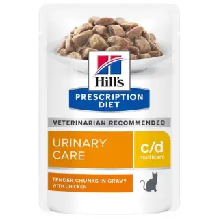 Hill's Prescription Diet c/d Feline z Kurczakiem saszetka 85g-1404960
