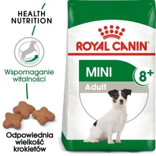 Royal Canin Mini Adult 8+ karma sucha dla psów starszych od 8 do 12 roku życia, ras małych 800g-1466061