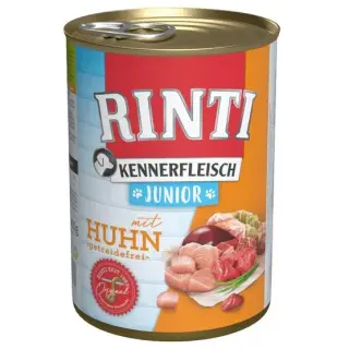 Rinti Kennerfleisch Junior Huhn pies - kurczak puszka 400g-1357863