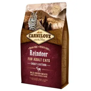 Carnilove Cat Reindeer Energy & Outdoor - renifer 2kg-1397119