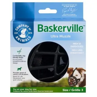 Baskerville Kaganiec Ultra-3 czarny-1706860