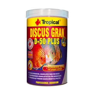 TROPICAL DISCUS Gran D-50 Plus 1L/380g - pokarm rozważany