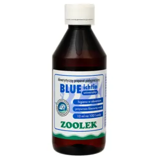 Zoolek Blue Ichtio (Błękit) 250ml - na glony, bakterie i pasożyty