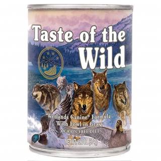 Taste of the Wild Wetlands Canine z mięsem z dzikiego ptactwa puszka 390g-439572