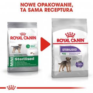 ROYAL CANIN CCN Mini Sterilised Adult 3kg - dla sterylizowanych psów ras małych