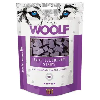 Woolf Soft Blueberry Strips 100g-1389305