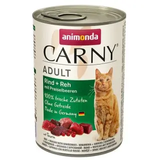 Animonda Carny Cat Adult Wół dzicz. borów. 400g 63