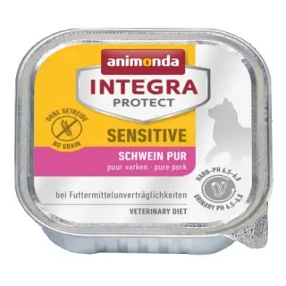 Animonda Integra Protect Sensitive dla kota - z wieprzowiną tacka 100g-1400075