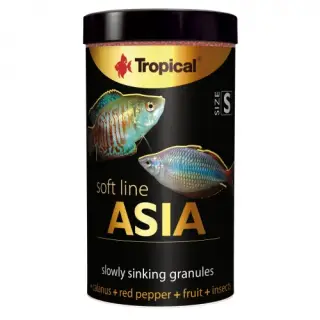 Tropical Soft Line Asia Size S 250ml/125g - miękki pokarm dla ryb z Azji