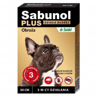 Sabunol Obroża Plus przeciw pchłom dla psa 50cm-341039