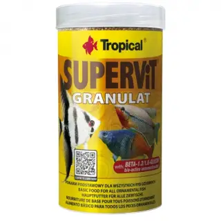 Tropical SUPERVIT 1000ml - granulat, wieloskładnikowy, podstawowy pokarm granulowany z beta-glukanem