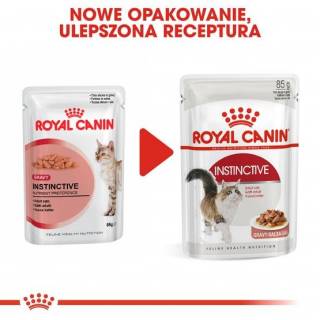 Royal Canin Instinctive w sosie karma mokra dla kotów dorosłych, wybrednych saszetka 85g-878891