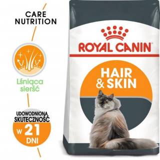 Royal Canin Hair&Skin Care karma sucha dla kotów dorosłych, lśniąca sierść i zdrowa skóra 2kg-879748