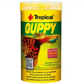 TROPICAL Pokarm GUPPY 250ml/50g - gupiki