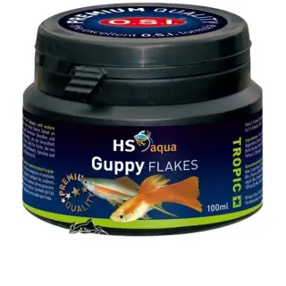 O.S.I. HS Aqua Guppy flakes 100ml - pokarm dla gupików