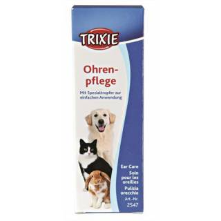 Trixie Płyn do pielęgnacji uszu 50ml 2547 - dla psa, kota, gryzonia