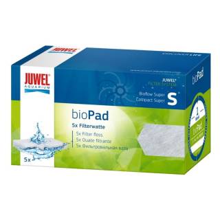 Juwel bioPad Super/Compact S 5szt. - wata filtracyjna 10x7x1cm