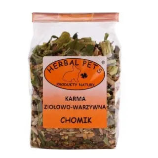 HERBAL PETS Karma Chomik ziołowo-warzywna 150g - dla chomików