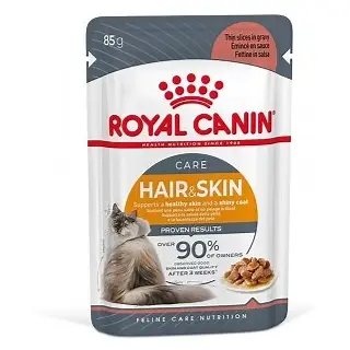 Royal Canin Feline Hair&Skin 85g - dla kotów o wrażliwej skórze i sierści