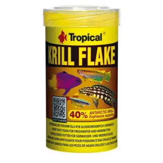 TROPICAL KRILL FLAKE 500ML/100G - pokarm w formie płatków z krylem