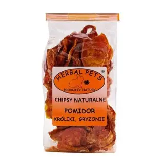 HERBAL PETS Chipsy naturalne Pomidor 40g - dla królików i gryzoni