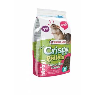Versele-Laga Crispy Pellets Chinchillas Degus 1kg - karma dla szynszyli i koszatniczek