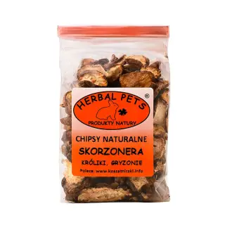 HERBAL PETS Chipsy naturalne Skorzonera 75g - dla gryzoni i królików