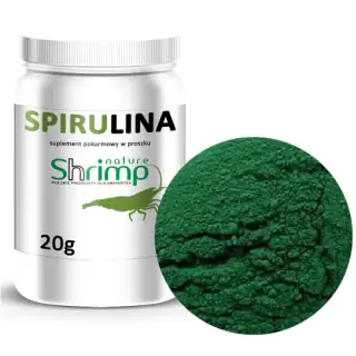 Shrimp Nature Spirulina 25g - suplement pokarmowy