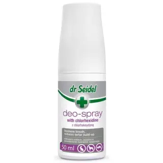 Dr Seidel Deo-Spray z chlorheksydyną - higiena jamy ustnej 50ml-1383045