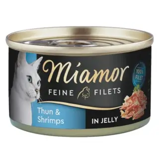 Miamor Feine Filets Dose Thunfisch & Shrimps - tuńczyk i krewetki 100g-1358435