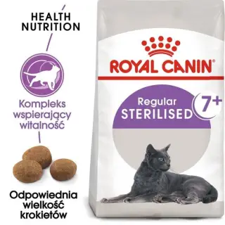 Royal Canin Sterilised 7+ karma sucha dla kotów dorosłych, od 7 do 12 roku życia, sterylizowanych 400g-1483644