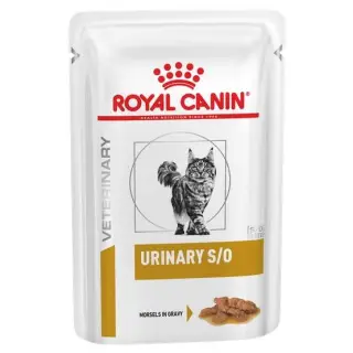 Royal Canin Veterinary Diet Feline Urinary S/O z kurczakiem w sosie saszetka 85g-1398928