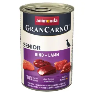 Animonda GranCarno Senior Rind Lamm Wołowina + Jagnięcina puszka 400g-1391448