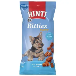 Rinti Bitties Puppy Huhn & Rind - kurczak i wołowina 75g-1432278
