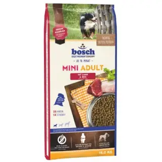 Bosch Mini Adult Lamm & Reis - Jagnięcina i ryż 15kg-1397279