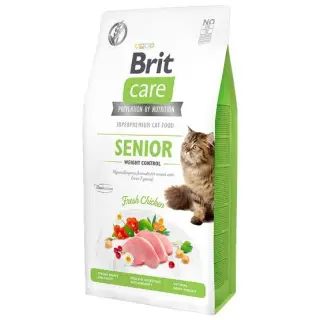 Brit Care Cat Grain Free Senior Weight Control 7kg-1465847