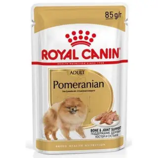 Royal Canin Pomeranian Adult karma mokra dla psów dorosłych rasy szpic miniaturowy, pasztet saszetka 85g-1366960