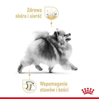 Royal Canin Pomeranian Adult karma mokra dla psów dorosłych rasy szpic miniaturowy, pasztet saszetka 85g-1552606
