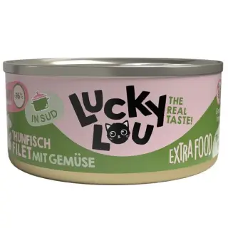 Lucky Lou Extrafood Tuńczyk & Warzywa w bulionie puszka 70g-1466342