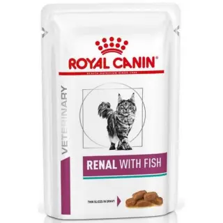 Royal Canin Veterinary Diet Feline Renal Ryba saszetka 85g-1395379