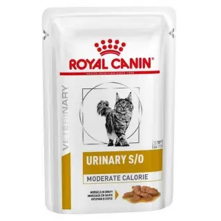 Royal Canin Veterinary Diet Feline Urinary S/O Moderate Calorie saszetka 85g-1398965
