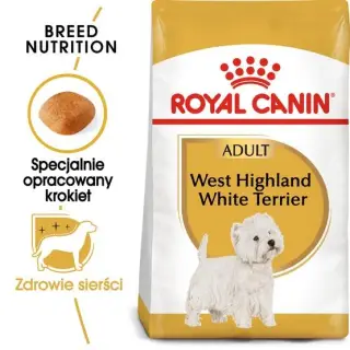 Royal Canin West Highland White Terrier Adult karma sucha dla psów dorosłych rasy west highland white terrier 1,5kg-1465