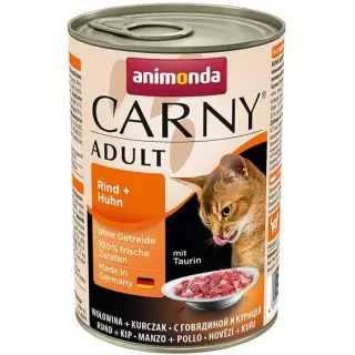 Animonda Carny Adult Wołowina + Kurczak puszka 400g-1694929