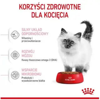 Royal Canin Kitten karma sucha dla kociąt od 4 do 12 miesiąca życia 400g-1695070
