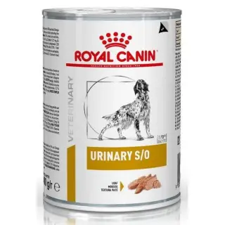Royal Canin Veterinary Diet Canine Urinary S/O puszka 410g-1355666