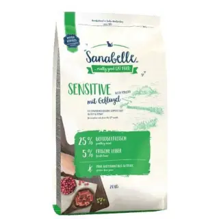 Sanabelle Adult Sensitive z drobiem 2kg-1355739
