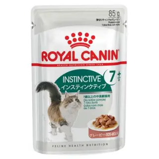 Royal Canin Instinctive +7 w sosie karma mokra dla kotów starszych, wybrednych saszetka 85g-1695519