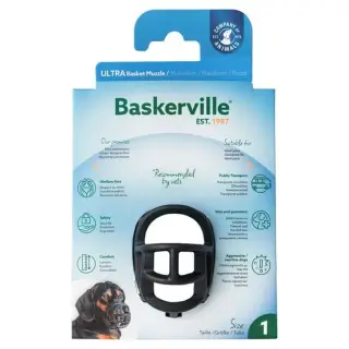 Baskerville Kaganiec Ultra-1 czarny-1466238
